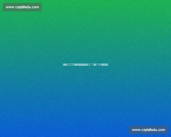 中青赛 U13 决赛首回合:恒大足校 2-1 浙江 14 日决战定冠 中青赛 U13 决赛首回合:恒大足校 2-1 浙江 14 日决战定冠